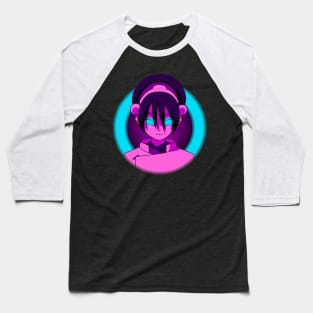 Toph Beifong Neon Baseball T-Shirt